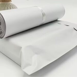 White Poly Mailers. 12” x 15.5” XL
